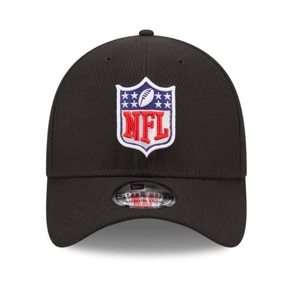 Casquette New Era 39Thirty Diamond Era - NFL SHIELD svart - Herr