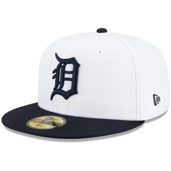New Era 59Fifty WORLD SERIES 1984 Detroit Tigers Caps - Vit - Man