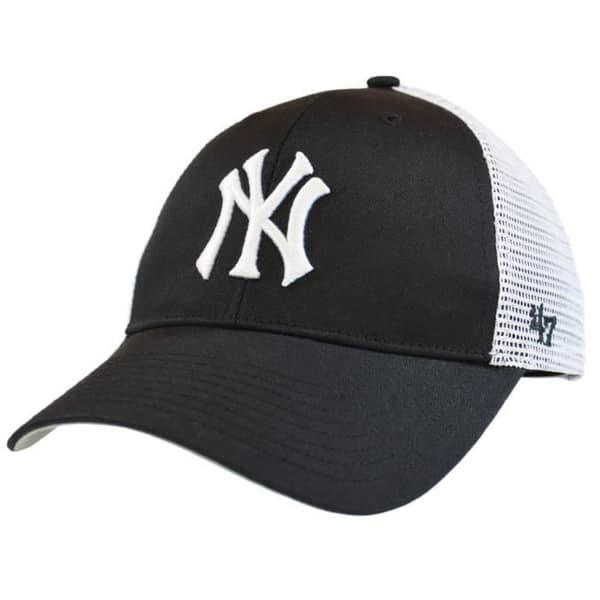 47 Brand MLB New York Yankees Branson Cap B-BRANS17CTP-BKK, Unisex, Svart, kepsar