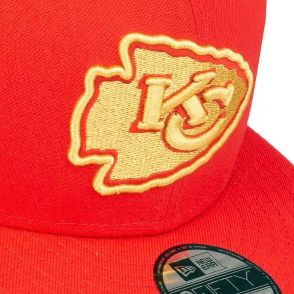 Casquette Snapback New Era 9Fifty - Kansas City Chiefs röd och gul - Sportkläder