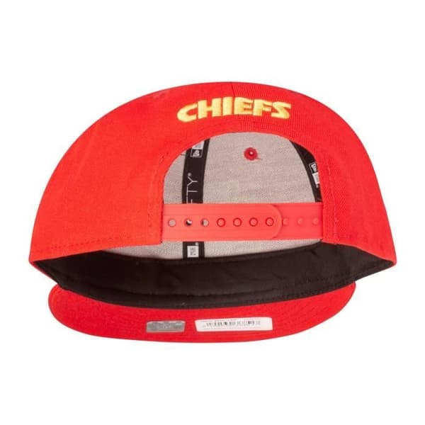 Casquette Snapback New Era 9Fifty - Kansas City Chiefs röd och gul - Sportkläder