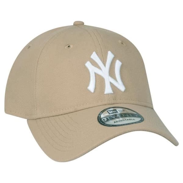 Casquette New Era 9Twenty Unisex - New York Yankees camel beige - 100% Polyester - Vår / Sommar - Sportkläder
