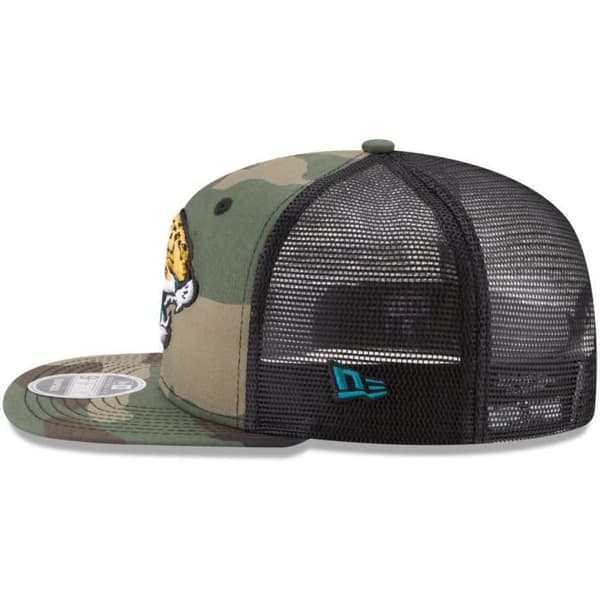 Casque 9FIFTY - New Era - Jacksonville Jaguars - Trucker Mesh - En storlek - Grön