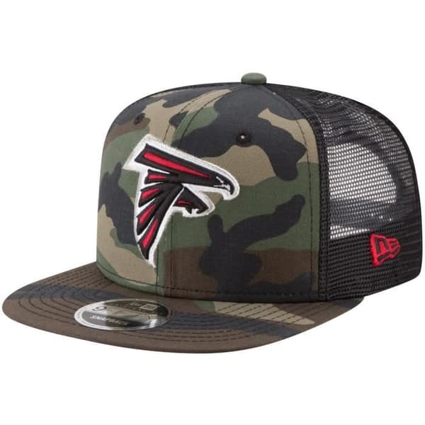 New Era 9Fifty Mesh Snapback Keps Atlanta Falcons trä camo