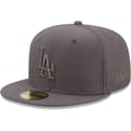 Miniatyrbild 1 av 4: Casquet New Era 59Fifty - DIAMOND Los Angeles Dodgers - Kolgrå - Vit - Herr - Sportkläder