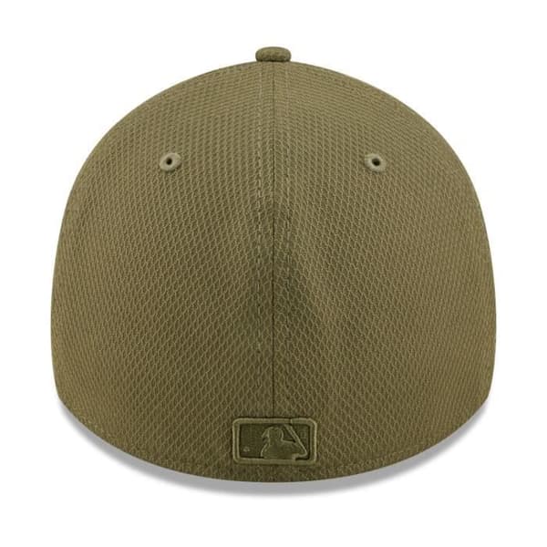 New Era 39Thirty Diamond Cap - Los Angeles Dodgers oliv - Herr