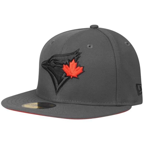 Casquette MLB Toronto Blue Jays 40-år - NEW ERA - 59Fifty - Kolgrå - Vit - Herr