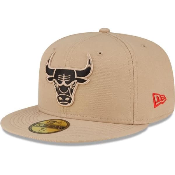 New Era 59Fifty justerbar keps - NBA Chicago Bulls - Kamel - Herr - Sportkläder