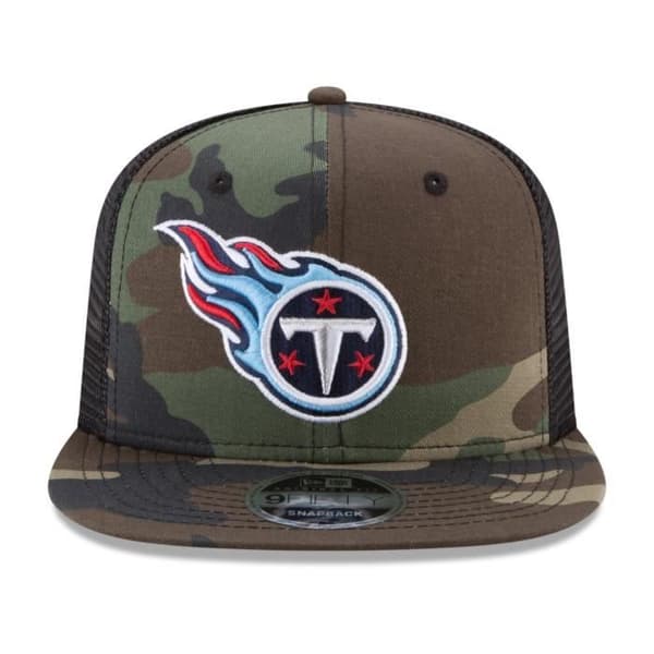 Casquette 9FIFTY - New Era - Tennessee Titans - Camo trä - One size - Trucker Mesh