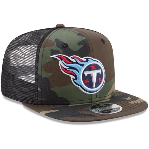 Casquette 9FIFTY - New Era - Tennessee Titans - Camo trä - One size - Trucker Mesh