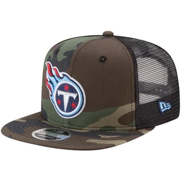 Casquette 9FIFTY - New Era - Tennessee Titans - Camo trä - One size - Trucker Mesh