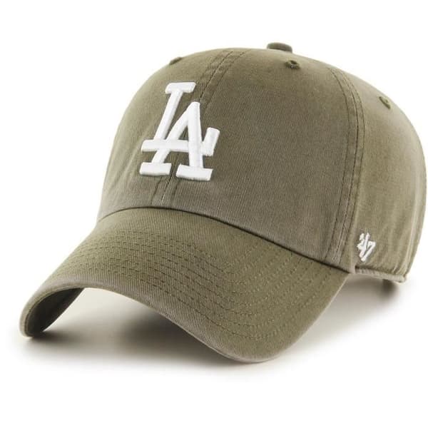47 Brand Justerbar Keps - CLEAN UP Los Angeles Dodgers trä