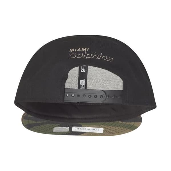 Casquette 9FIFTY - New Era - Miami Dolphins - Svart - Camo - En storlek