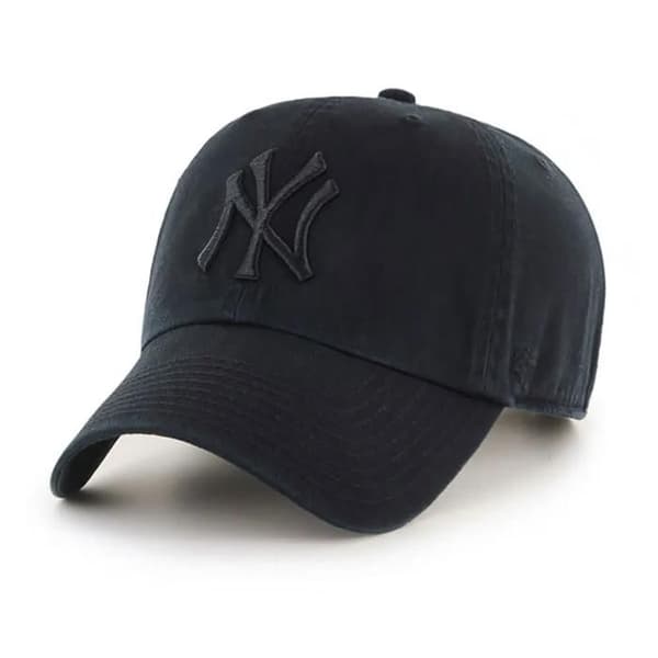 Justerbar keps - 47 Brand - New York Yankees - Svart - 100% bomull - Avslappnad stil