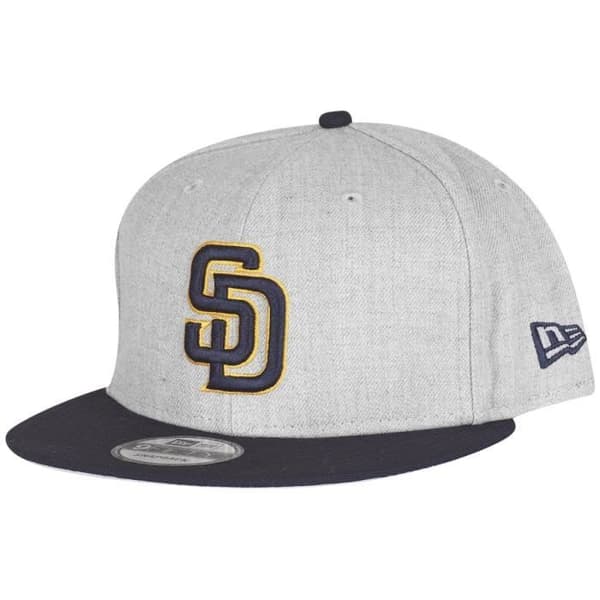 Casque Snapback New Era 9Fifty - San Diego Padres - Grå - Man