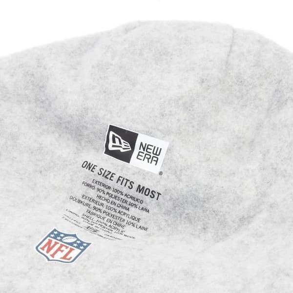 Vintermössa i fleece New Era - NFL Shield svart
