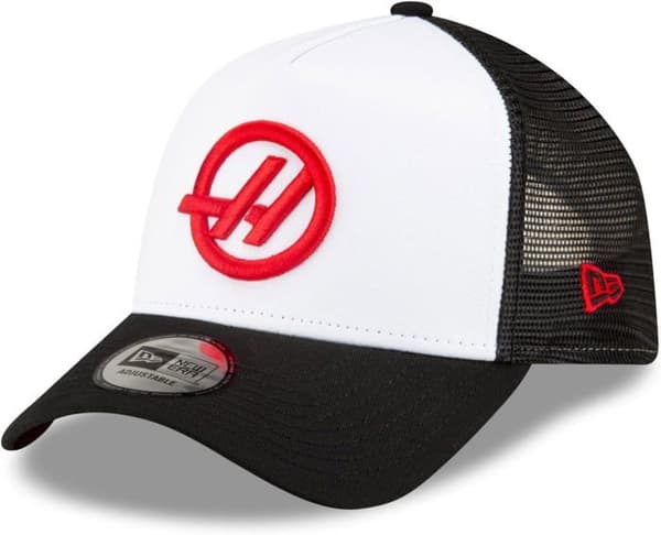 Svart truckerkeps E-Frame MoneyGram Haas F1 Team Herrstorlek Unik