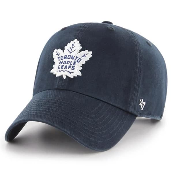 Justerbar keps - 47 Brand - CLEAN UP - Toronto Maple Leafs - 100% bomull - Mörkblå