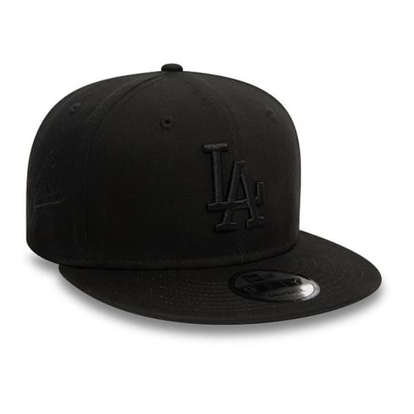 Snapback keps - New Era - 9FIFTY - Los Angeles Dodgers - Monokrom - 100% Bomull