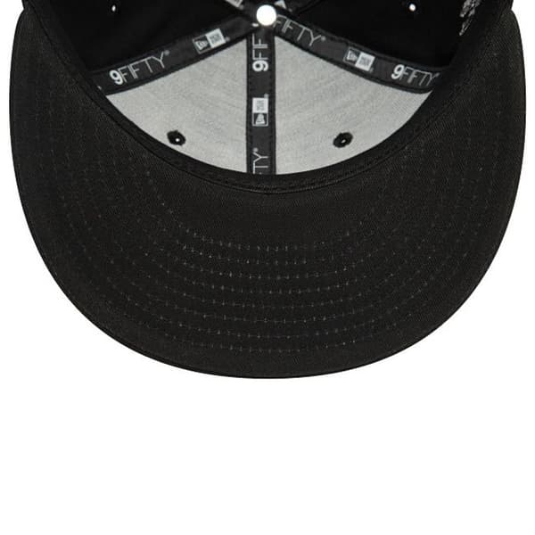 Snapback keps - New Era - 9FIFTY - Los Angeles Dodgers - Monokrom - 100% Bomull