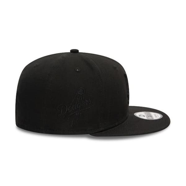 Snapback keps - New Era - 9FIFTY - Los Angeles Dodgers - Monokrom - 100% Bomull