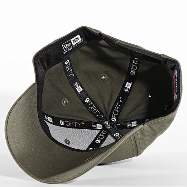 Casquette 9Forty - New Era - Red Bull Racing - Grön Kaki - Bomull - Unisex - En storlek