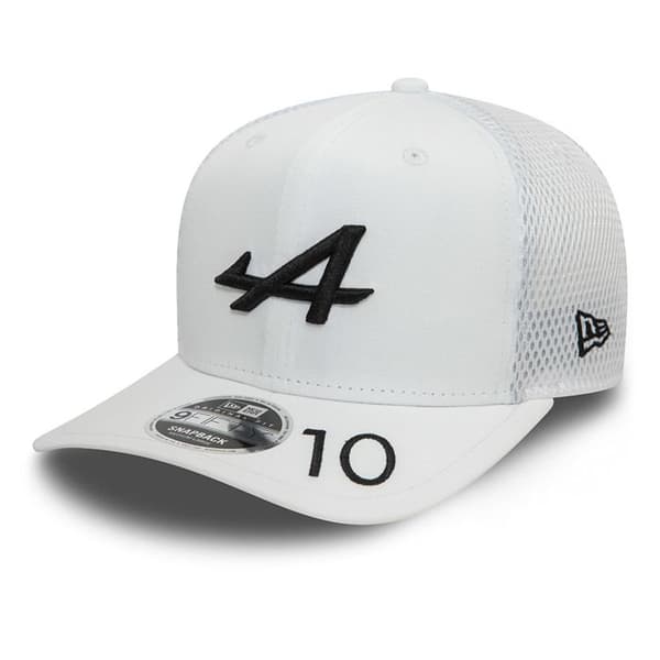 Casquette Alpine Formel 1 Pierre Gasly Vit Vit Man Standardstorlek