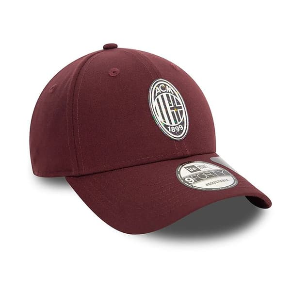 Casquette 9FORTY - New Era - AC Milan - Mörklila - Repreve - En storlek