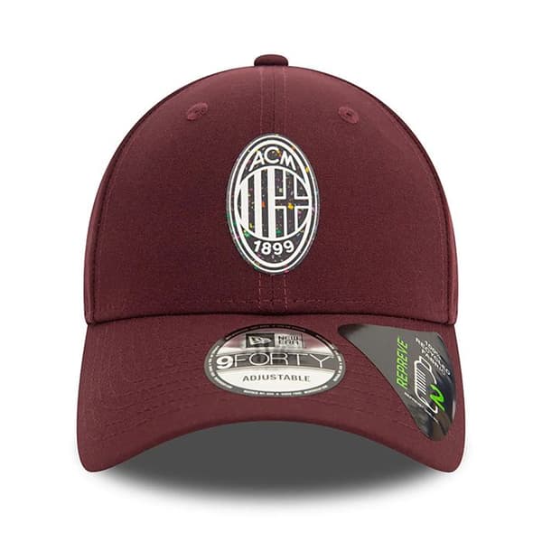 Casquette 9FORTY - New Era - AC Milan - Mörklila - Repreve - En storlek