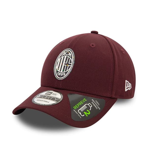 Casquette 9FORTY - New Era - AC Milan - Mörklila - Repreve - En storlek