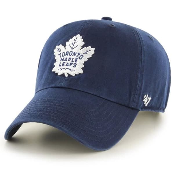 47 Brand Justerbar Kapa - CLEAN UP Toronto Maple Leafs marinblå