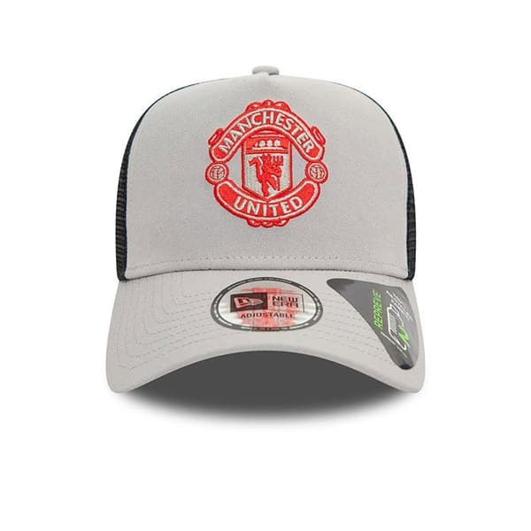 Keps - New Era - Manchester United - Grå - Återvunnen polyester - Sportkläder