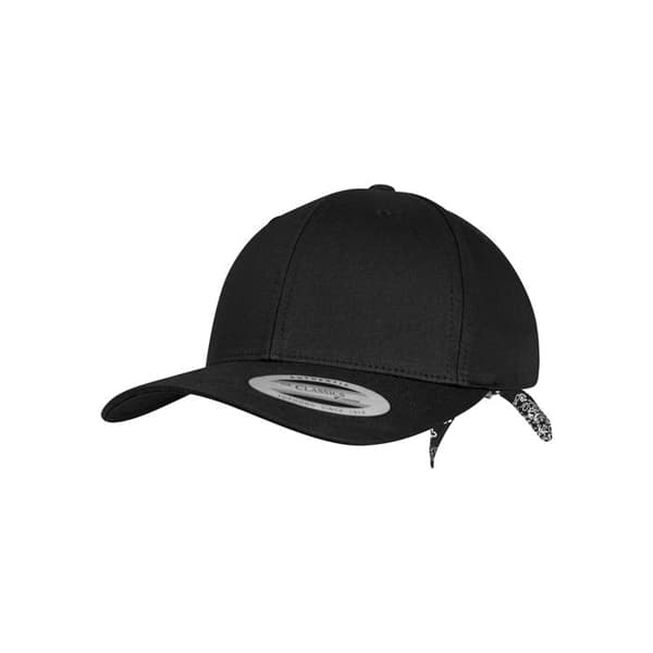 Keps - Flexfit - Böjd - Svart - Unisex - Vår/Sommar