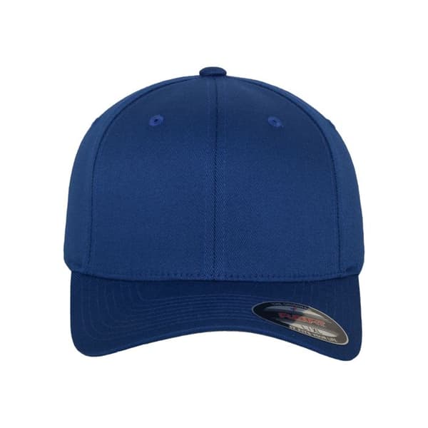 Casquette - Flexfit - Wooly Combed - Blå Royal - Unisex - Sportkläder