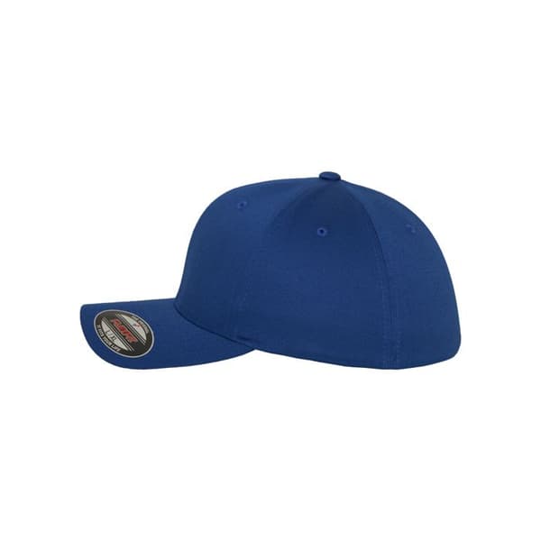 Casquette - Flexfit - Wooly Combed - Blå Royal - Unisex - Sportkläder