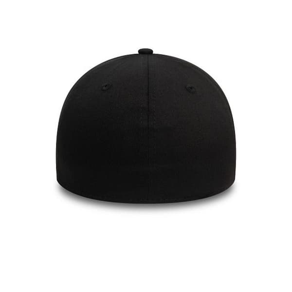Basebollkeps - New Era - 39THIRTY - Los Angeles Dodgers - Monokrom - Stretch Fit - Svart