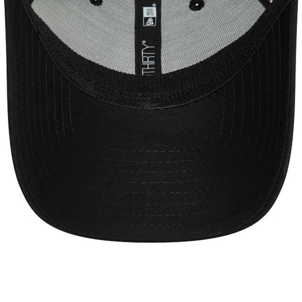Basebollkeps - New Era - 39THIRTY - Los Angeles Dodgers - Monokrom - Stretch Fit - Svart