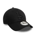 Miniatyrbild 1 av 4: Basebollkeps - New Era - 39THIRTY - Los Angeles Dodgers - Monokrom - Stretch Fit