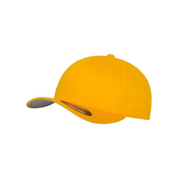 Casque - Flexfit - Ullkammad - Svart - Guld - Sportkläder