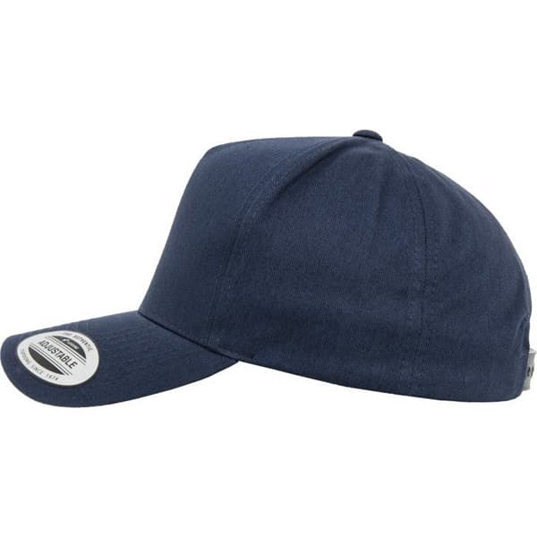 Keps - Flexfit - 5-panel - Mörkblå - 100% bomull - Unisex