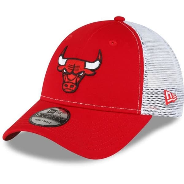 Casque Trucker Mesh New Era 9Forty - NBA Chicago Bulls röd - Herr