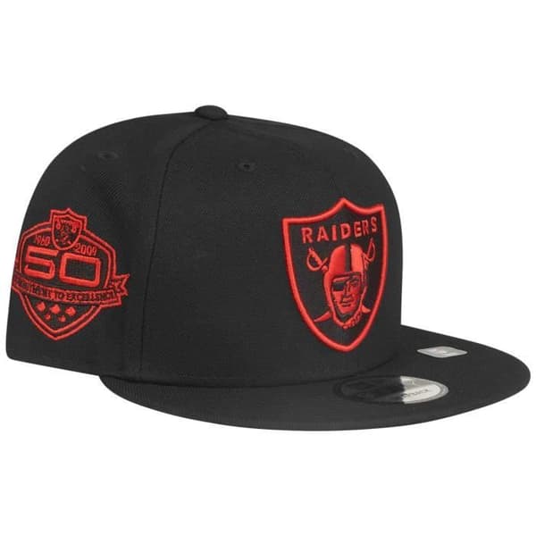 New Era 9Fifty Snapback Keps - ANNIVERSARY Las Vegas Raiders