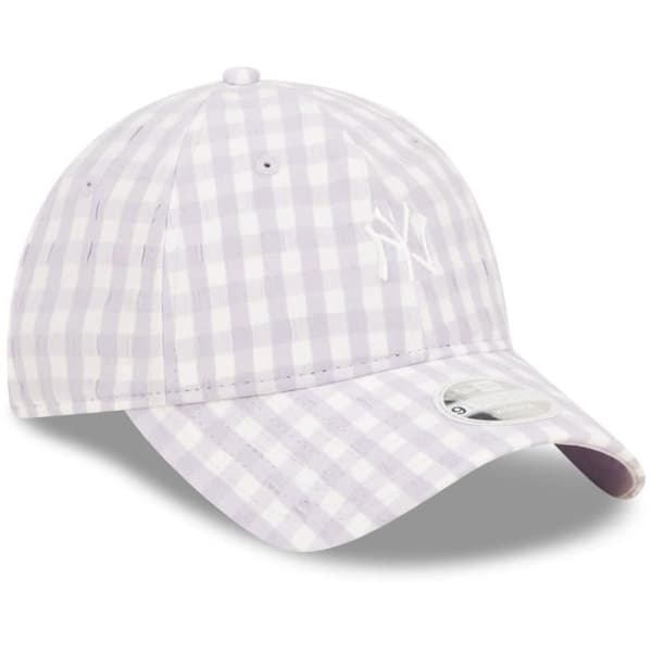 New Era 9Twenty keps för kvinnor - GINGHAM New York Yankees rosa - vår/sommar