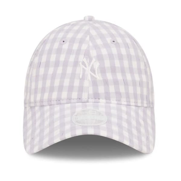 New Era 9Twenty keps för kvinnor - GINGHAM New York Yankees rosa - vår/sommar