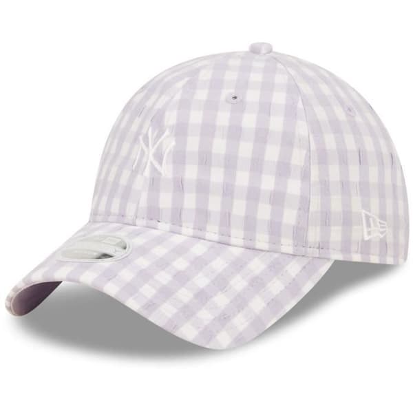 New Era 9Twenty keps för kvinnor - GINGHAM New York Yankees rosa - vår/sommar