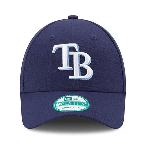 Casquette 9FORTY - New Era - MLB LEAGUE Tampa Bay Rays - Mörkblå - 100% polyester - Sportkläder