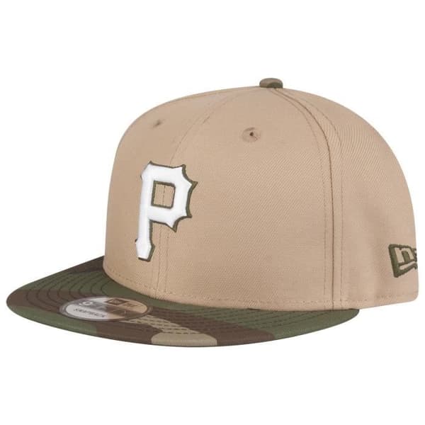 New Era 9Fifty Snapback Keps - Pittsburgh Pirates kamel kamouflage