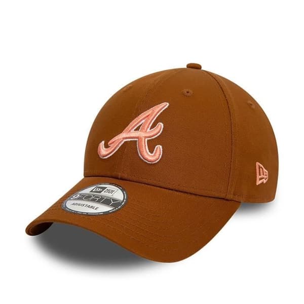 9forty Atlanta Braves Patch Cap - Flerfärgad - TU