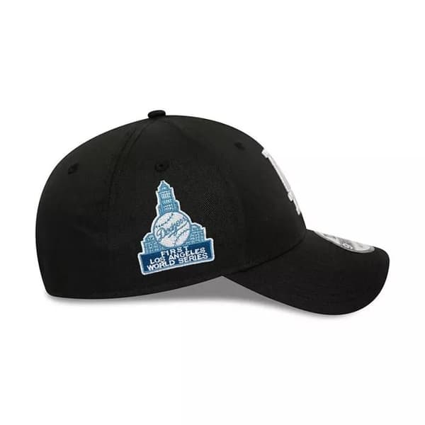 MLB Cap - NEW ERA - Los Angeles Dodgers - World Series Patch - 9Forty - Svart