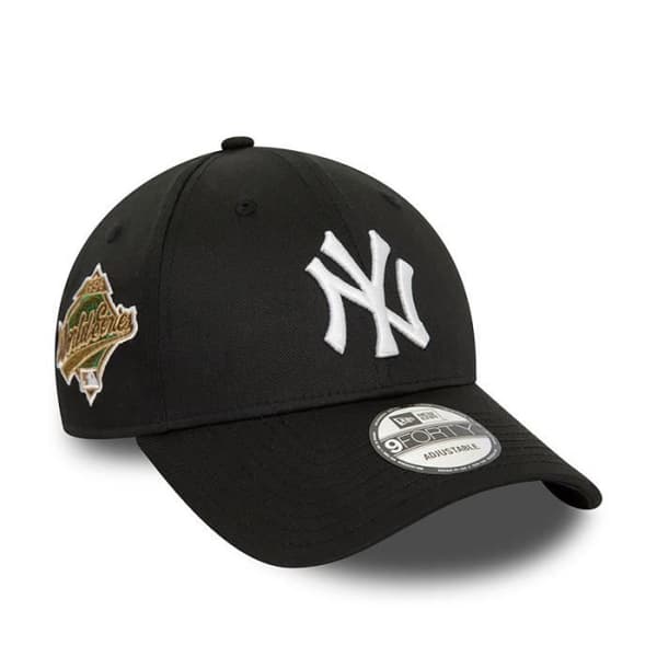 Keps - NEW ERA - New York Yankees - World Series Patch - 9Forty - Svart